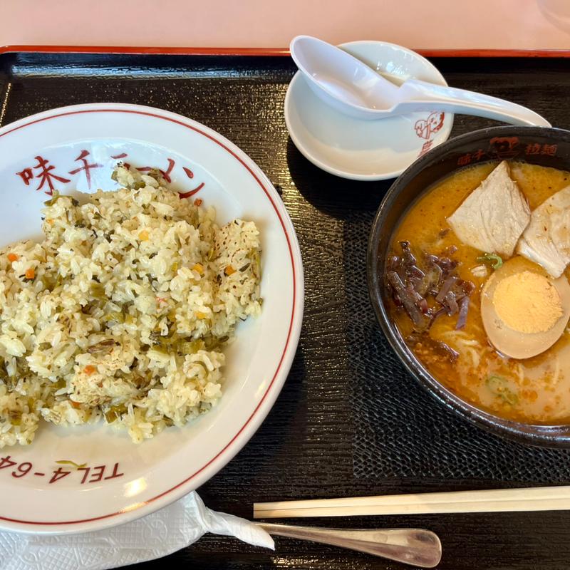ハーフセット(味千ラーメン山鹿店)