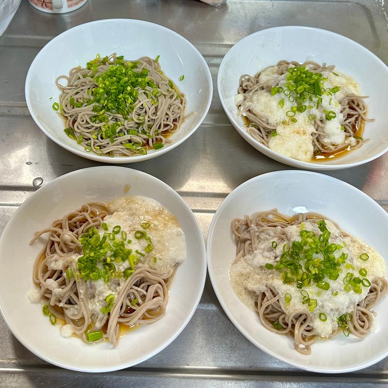 冷やしとろろ蕎麦(ベルクス 東墨田店)