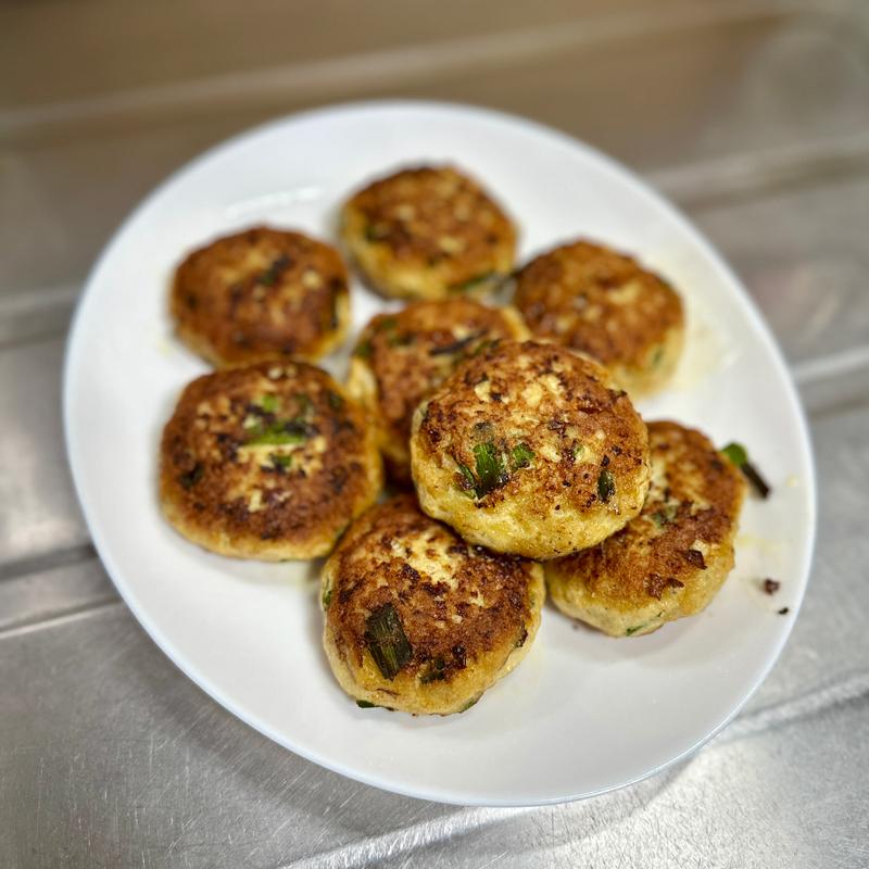 ニラ豆腐ハンバーグ(ベルクス 東墨田店)