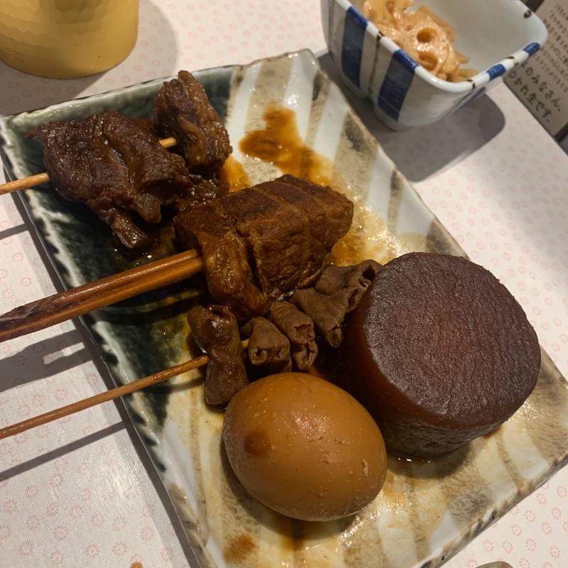 みそおでん5種盛り(昔の矢場とん)