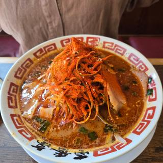 辛ネギ熟成味噌ラーメン【おにびしトッピング】