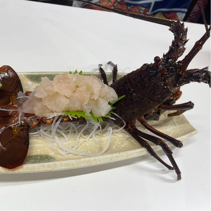 伊勢海老お造り(太平洋 ＪＲ鳥羽駅前支店)