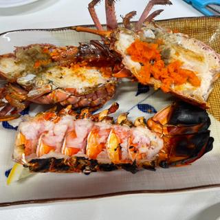 伊勢海老カブト焼き