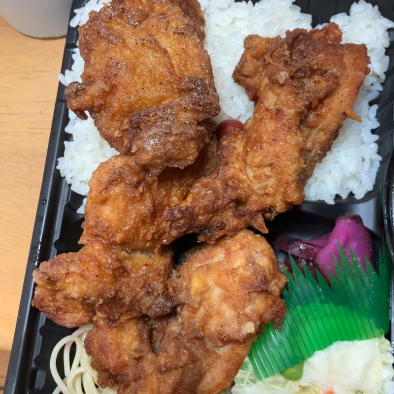 ジャンボ唐揚げ弁当大盛り(味一番 )