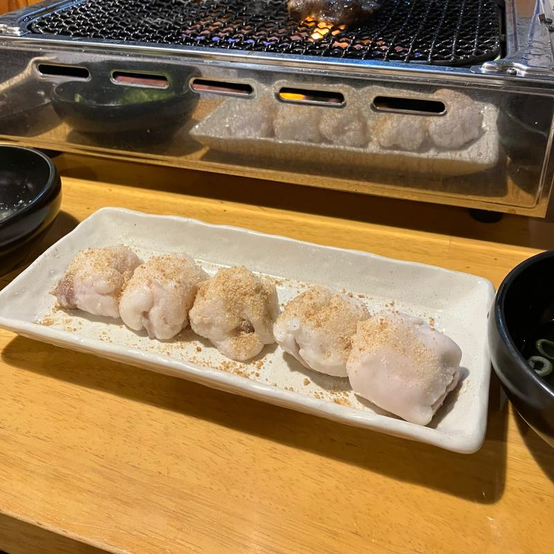 名物塩ホルモン(ホルモン・焼肉 石大 石橋店)