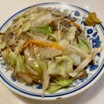皿うどんセット半チャーハン