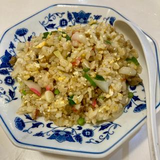 皿うどんセット半チャーハン