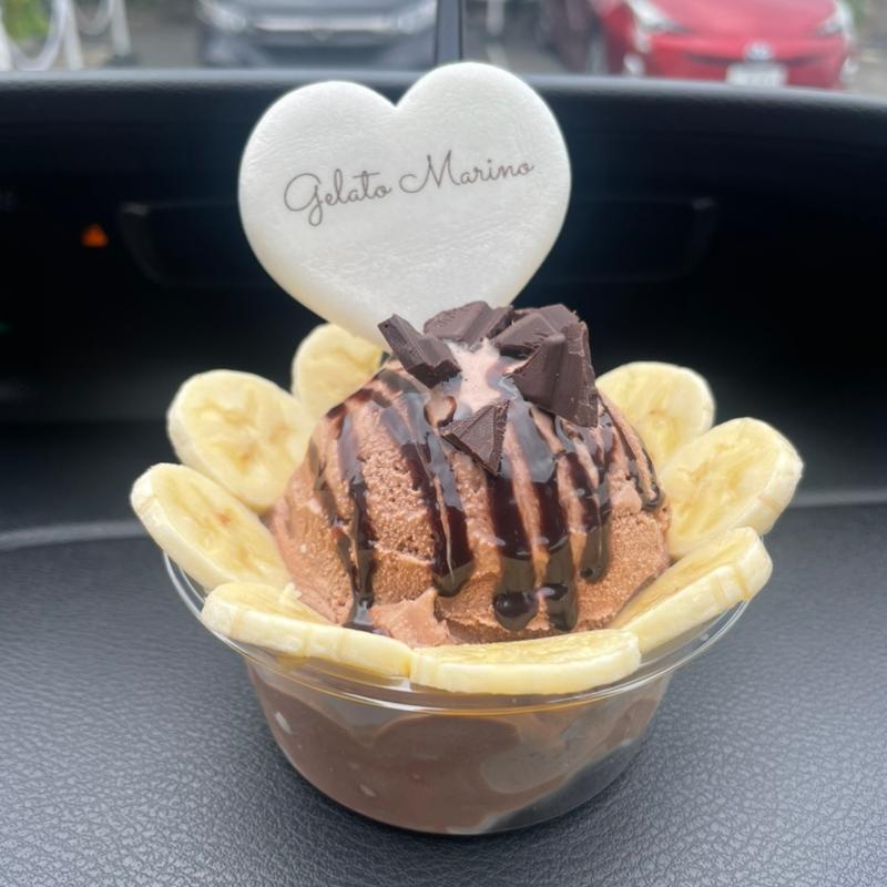 プレミアムチョコレートバナナ(ジェラート マリノ)