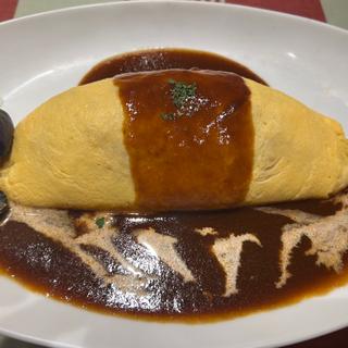 ザステーショングリルオムライス