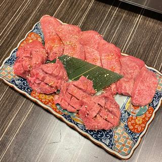厚切り上タン塩と上タン(塩)(いっせーのーで)