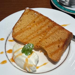 塩キャラメルのシフォンケーキ