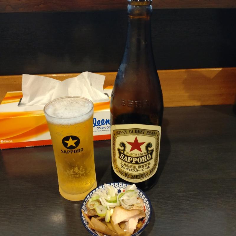 瓶ビール(自家製麺 ご藤)