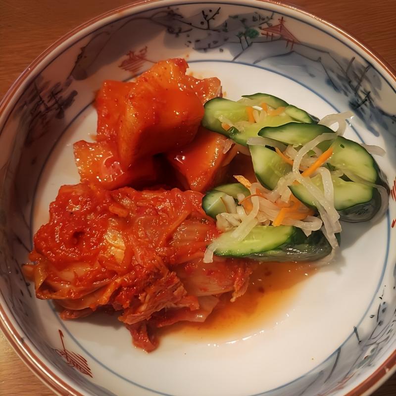 キムチの盛り合わせ(三林精肉店 （みつばやしせいにくてん）)