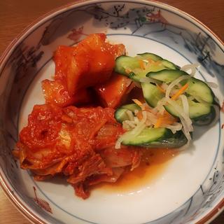 キムチの盛り合わせ