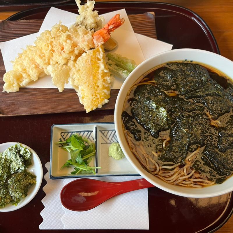 のりそば天ぷら(峰本 朝比奈店)