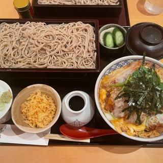 二枚せいろ＋霧島豚ロースのかつ丼