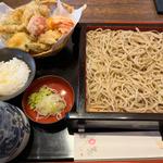 二枚天せいろ(石挽 いわもと)
