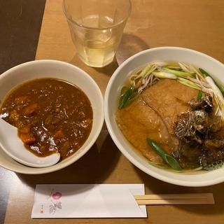 コンきつね　まかないカレー(きよし)