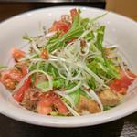 たっぷり野菜の辛味まぜそば
