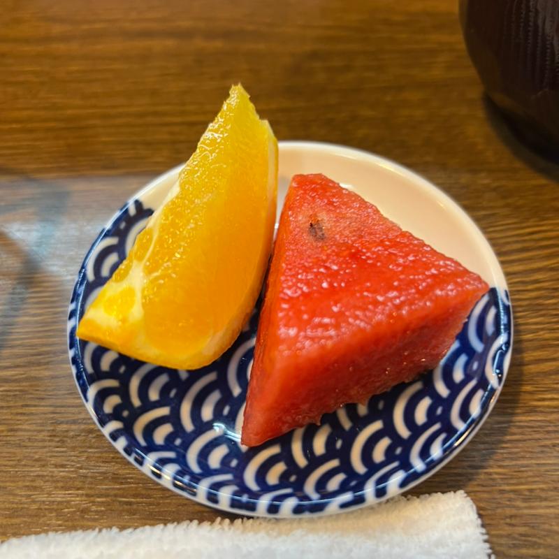 フルーツ(特上握り)(すし処 さくら)