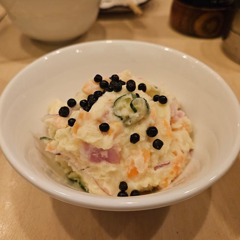 生胡椒のポテトサラダ(ロックキッチン１９８４)