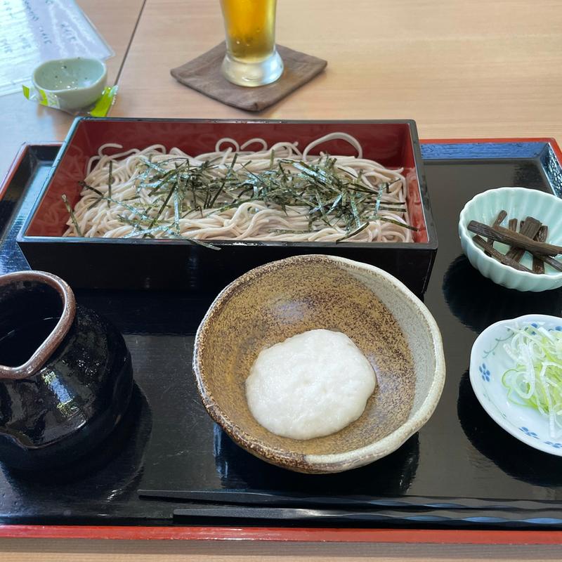 とろろざるそば(茶屋かど)