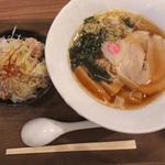佐野らーめん&ネギ飯セット(佐野SA (下り) ラーメンさのや)