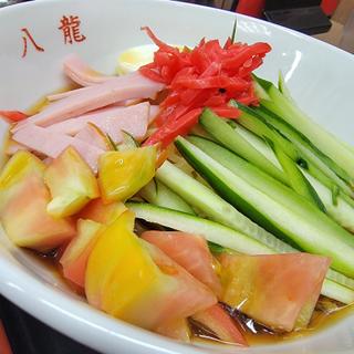 冷やし中華＋ミニなす丼(八龍)