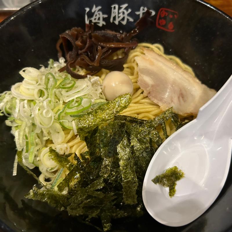 油そば(西新 海豚や)