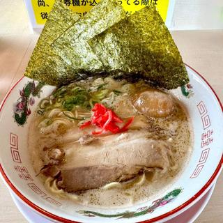 泡系長浜ラーメン 味付玉子 海苔3枚