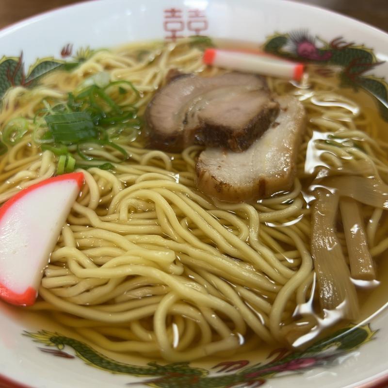中華そば(手打うどん 朝日屋)