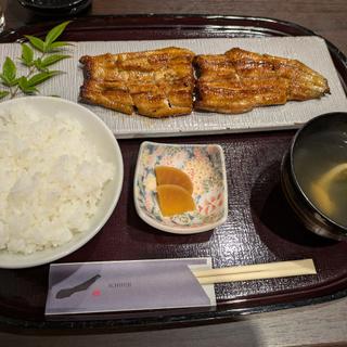 うなぎの蒲焼定食