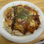 イカ天そば(肉玉入)