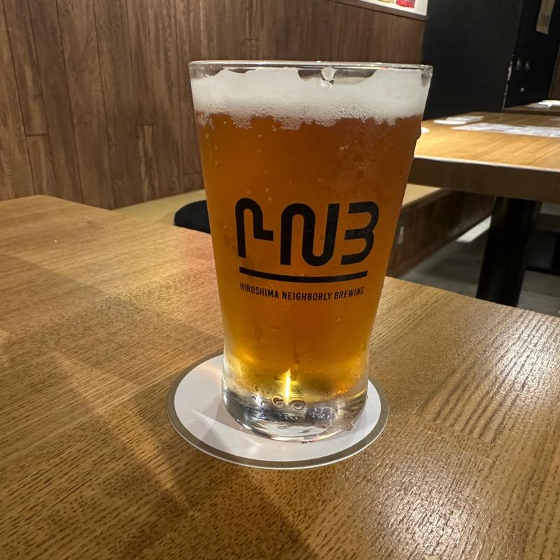 広島日の出ラガー(CRAFT BEERと炭火 はればれ)