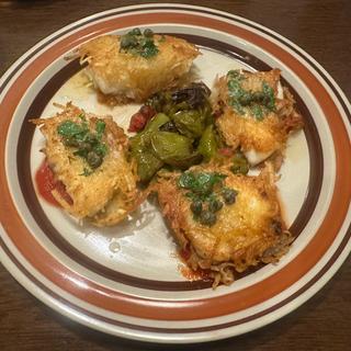 天然平目のじゃがいも包み焼き ケッパーバター(トラットリア ダ ゴイーノ （TRATTORIA Da GOINO）)