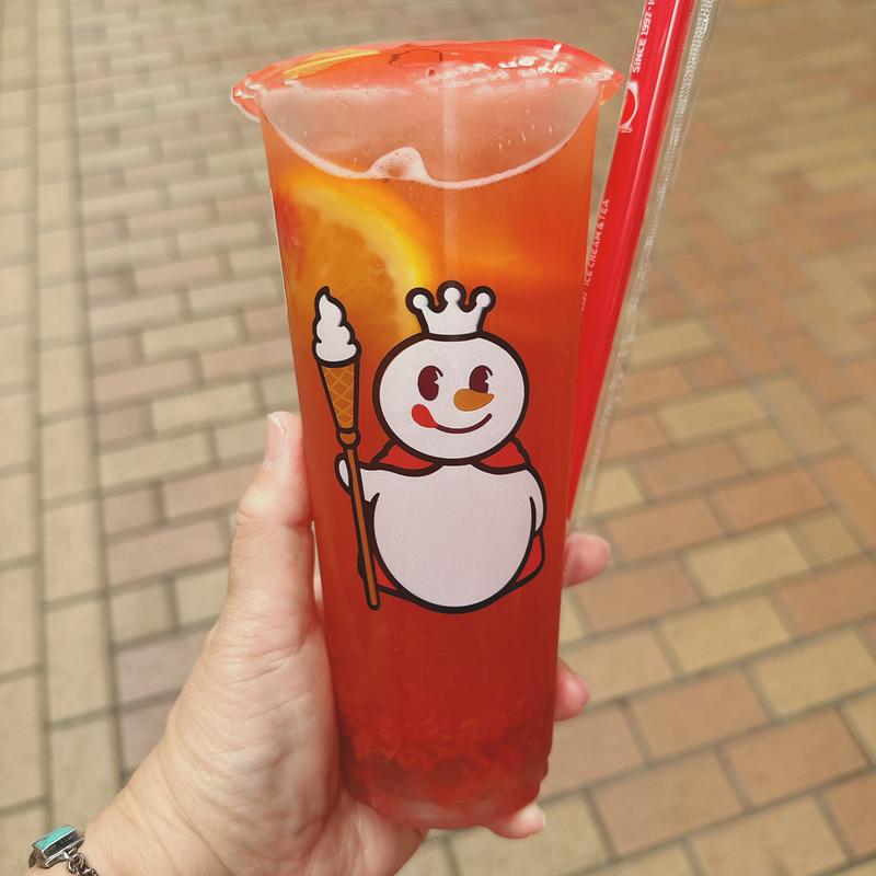 イチゴボバ(MIXUE(ミーシュー)蜜雪冰城神戸元町店)