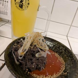 センマイ刺し(ホルモン焼肉 天竜 高円寺)