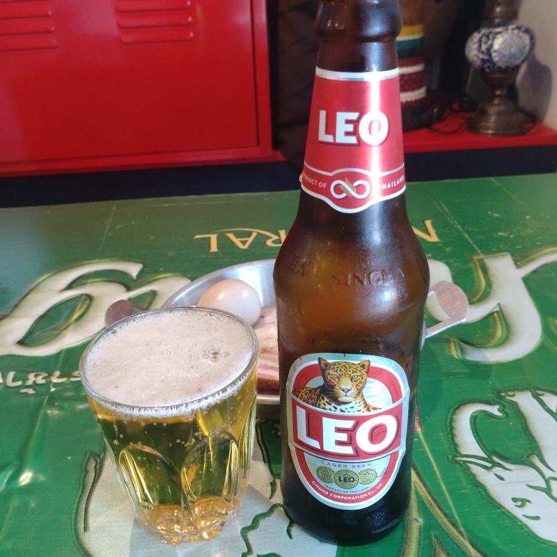 レオビール（瓶ビール）(レニー食堂)