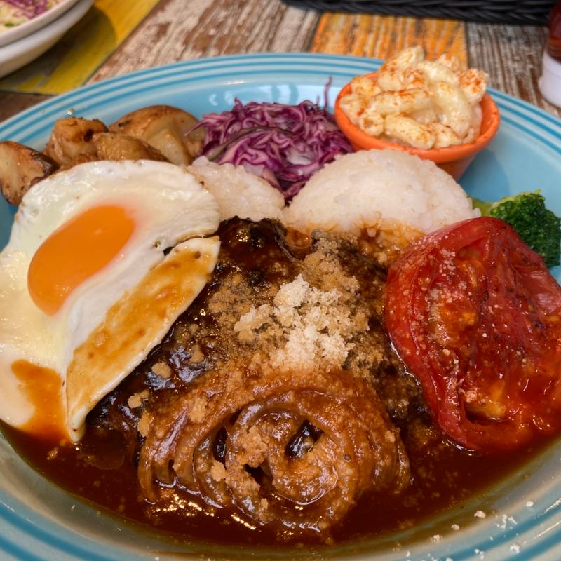 ロコモコ(コナズ珈琲足立)