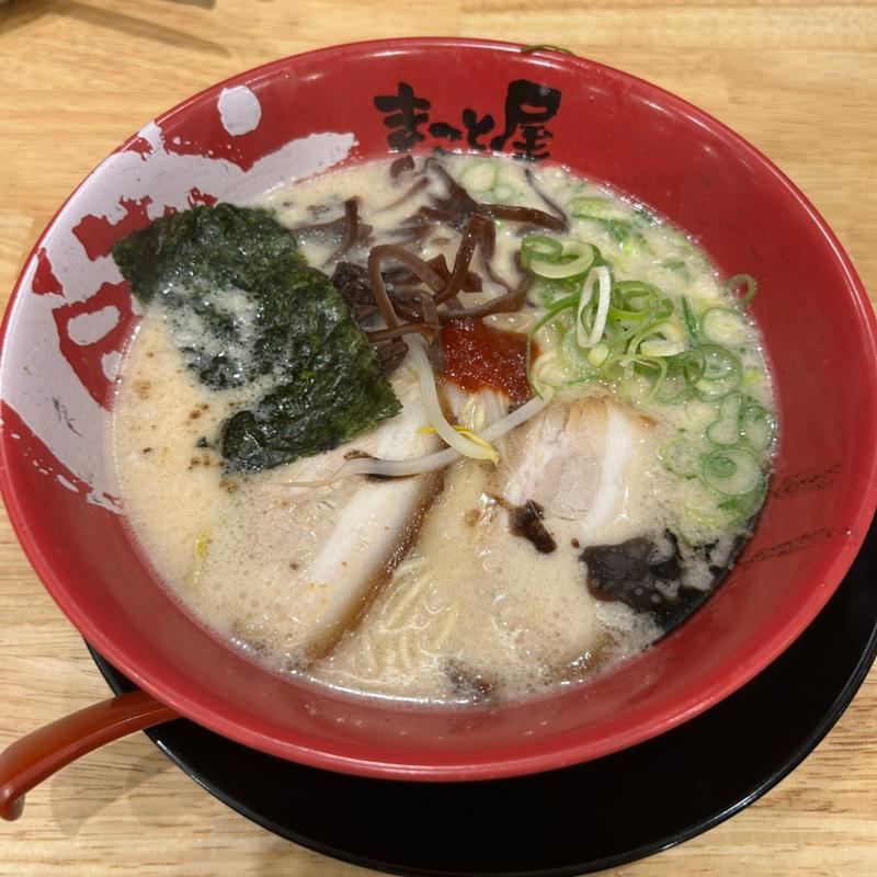 牛白湯ラーメン(まこと屋 寝屋川打上元町店)