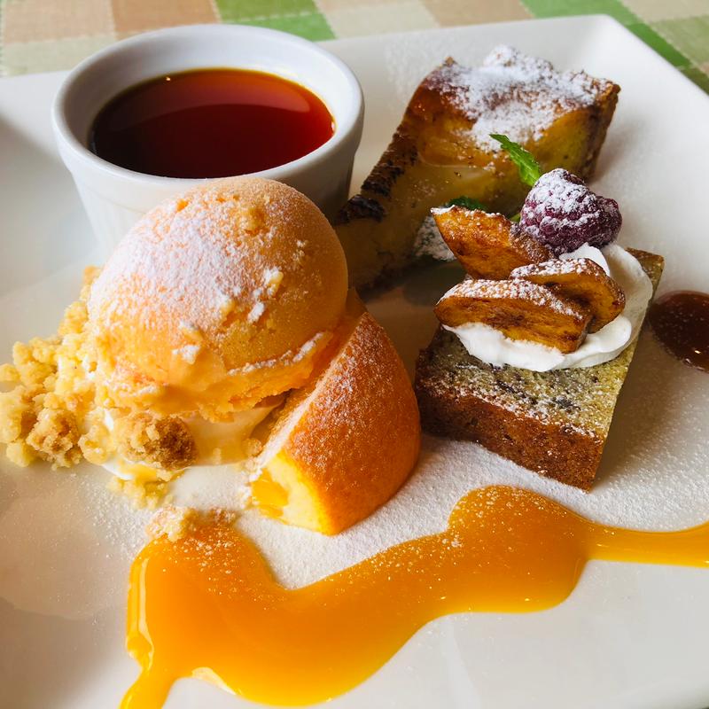 本日のデザート(レストラン あずま屋)