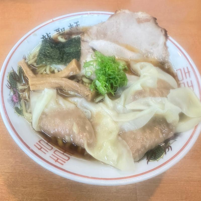 醤油ワンタン麺(龍聖軒)