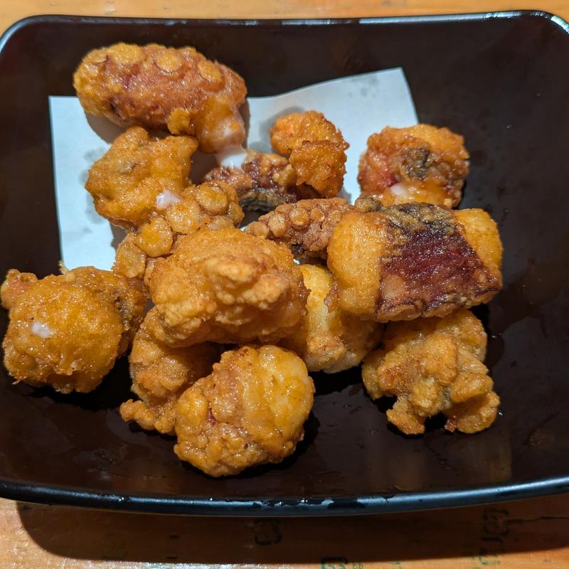 たこ唐揚げ(沼津港海将)