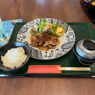 美明豚生姜焼き　赤ワイン風味
