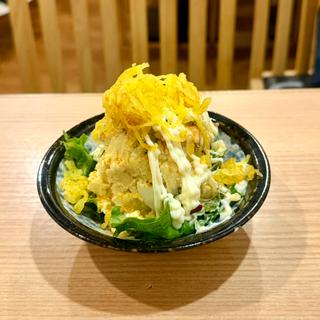 沢庵のポテトサラダ