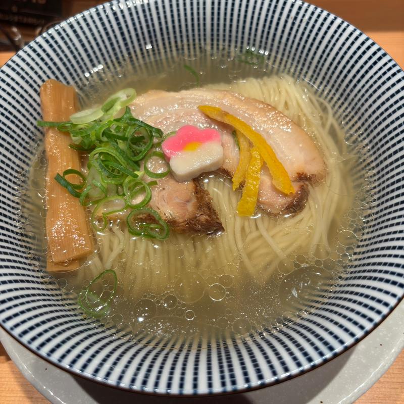 鯛塩らあ麺(鯛塩そば　灯花　コレド室町テラス店)