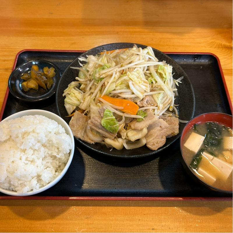 肉野菜炒め定食(喜代志 )