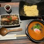 飯麺セット(元祖博多めんたい重)