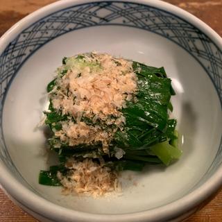 にらのおひたし