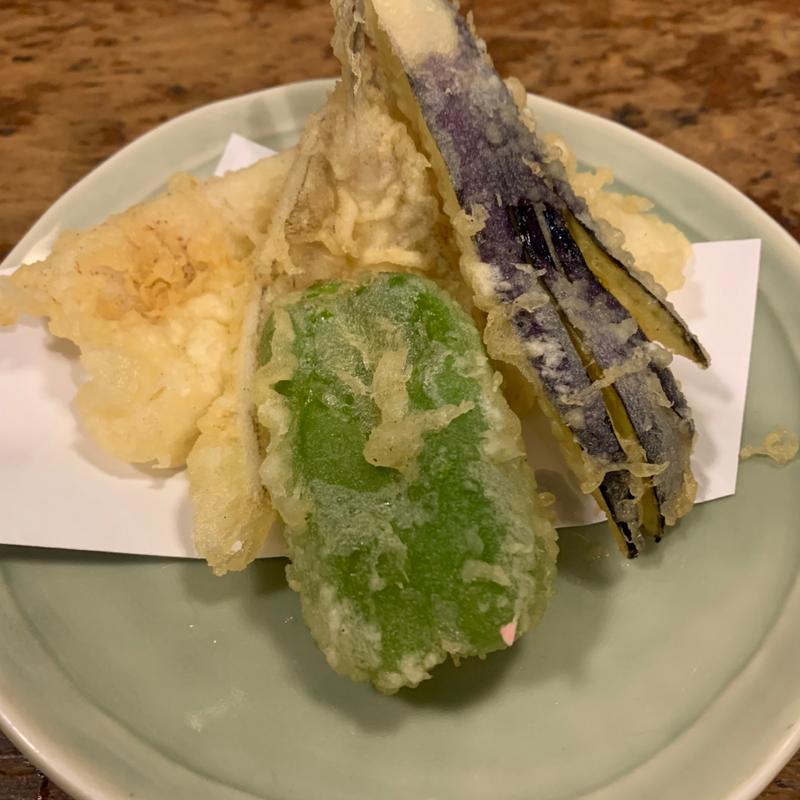 鱚の天ぷら(泰明庵)
